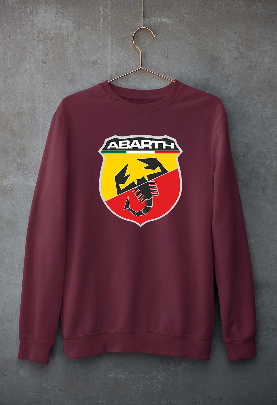 Abarth Unisex Sweatshirt for Men/Women