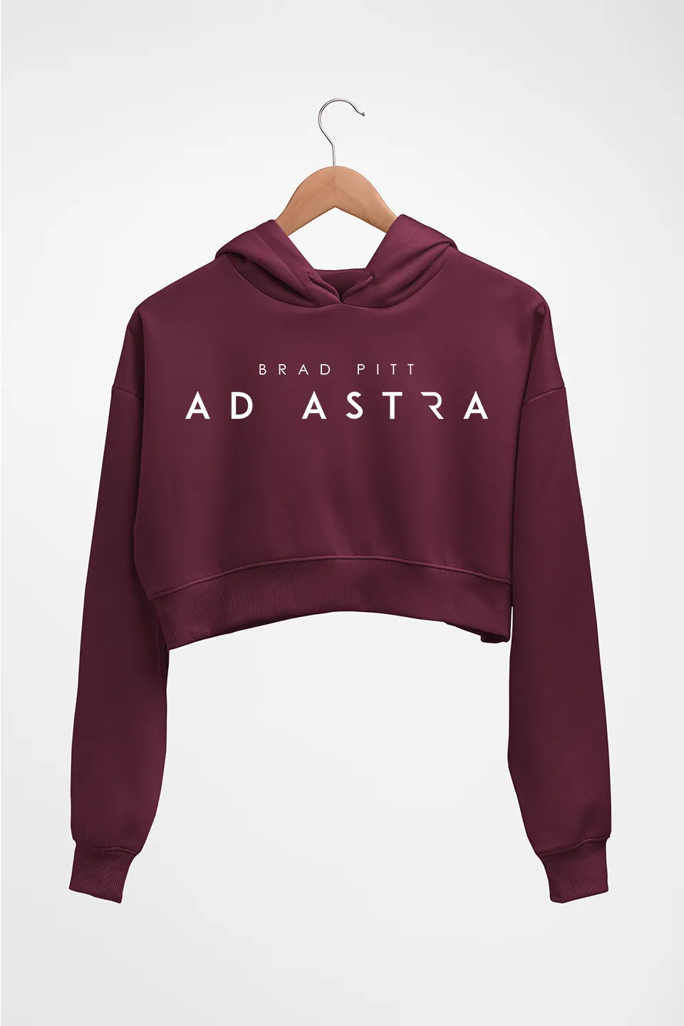 Ad Astra Crop HOODIE FOR WOMEN