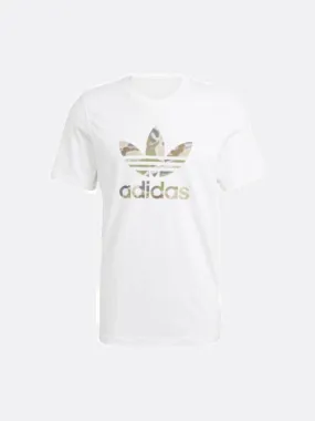 adidas - Men - Camo Trefoil Tee - White/Camo