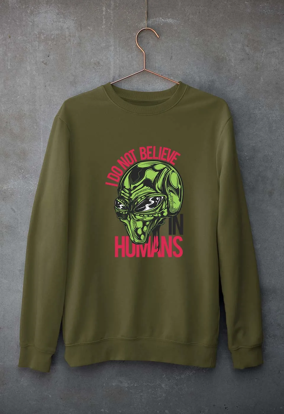 Alien Unisex Sweatshirt for Men/Women