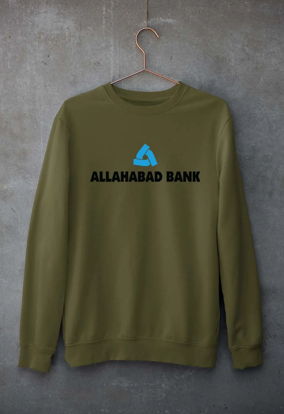 Allahabad Bank Unisex Sweatshirt for Men/Women