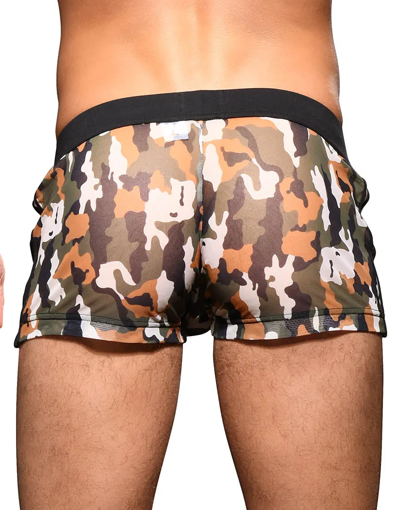 Andrew Christian Sheer Camouflage Shorts 6615