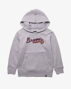 ATLANTA BRAVES DISTRESSED IMPRINT '47 HEADLNE HOOD KIDS