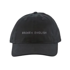 Black Embroidered Hat