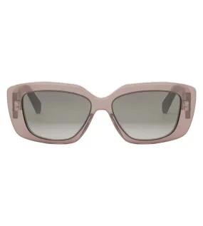 Celine Women Grey Cat-Eye Sunglasses