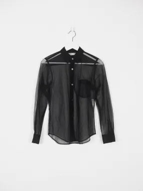 Comme des Garçons 1995 Sheer Button-up Shirt