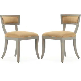 Distressed French Farmhouse Side Chairs