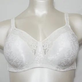 Exquisite Form 2506 Lace Soft Cup Wire Free Bra 40C Whtie NEW WITHOUT TAGS