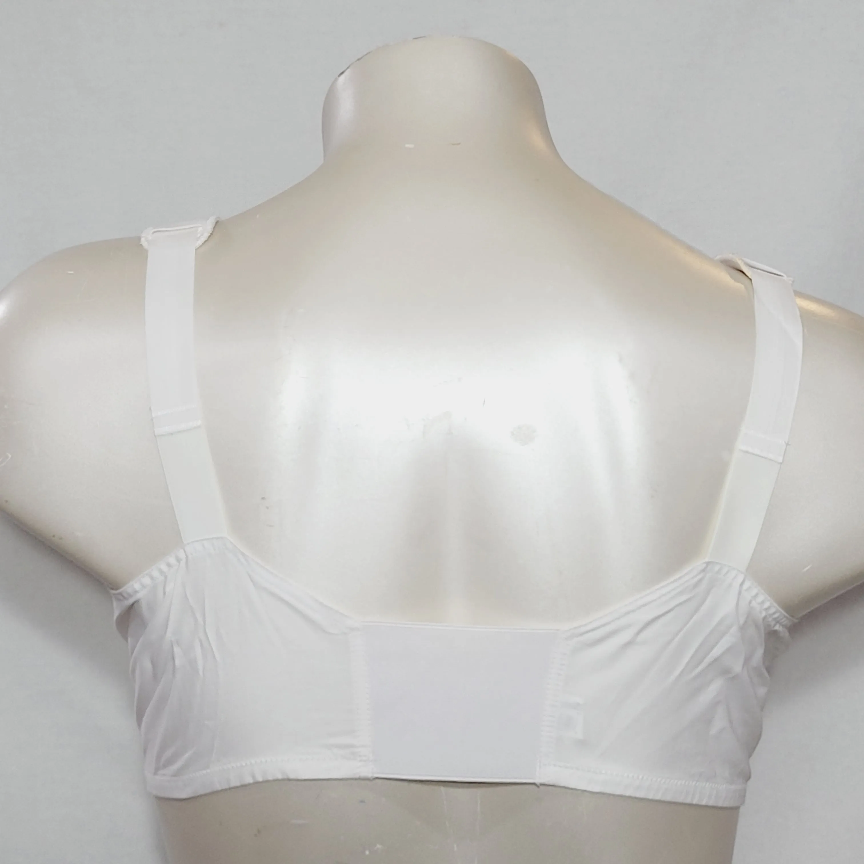 Exquisite Form 530 Front Close Poiny Bullet Wire Free Bra 48D White