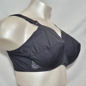 Exquisite Form 532 Original Fully Wire Free Bra 38B Black NEW WITHOUT TAGS