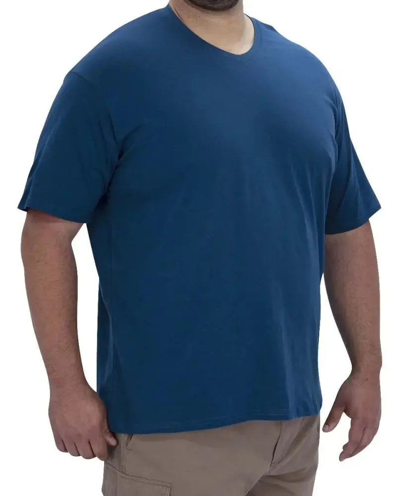 Mens Plain VNeck Tee