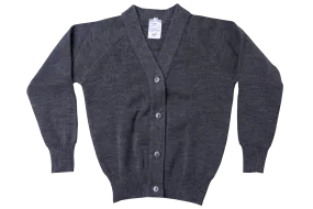 Plain Cardigan - Grey