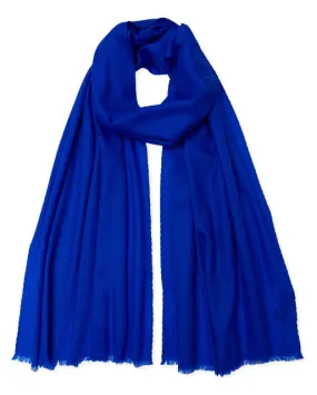 Plain Pashmina - Neon Blue