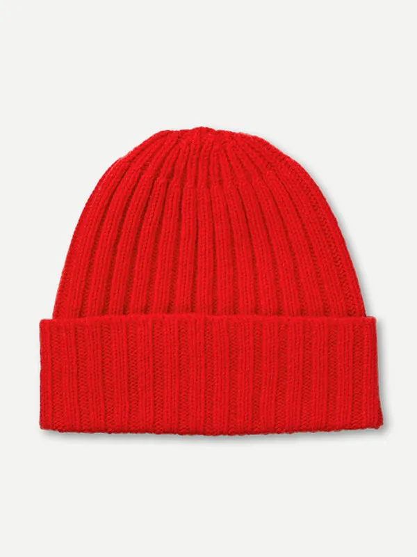 PLAIN RIBBED HAT NIGHTSKY