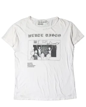 "Heute Disco" Distressed T-Shirt